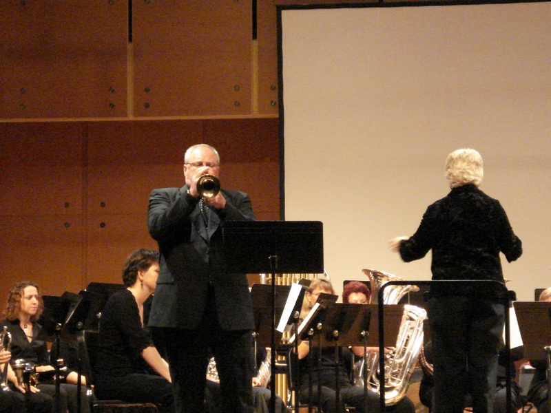 Chris Jaudes soloing with Athena Brass Band, IWBC 2006